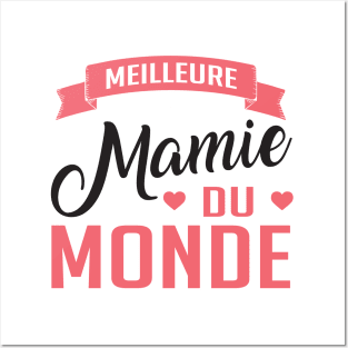 Meilleure Mamie Du Monde Posters and Art